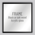 Poster with frame