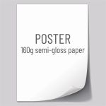 Poster without frame