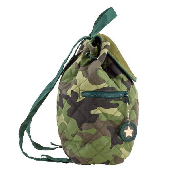 Personalised children's backpack camouflage