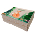 Wooden storage box forest