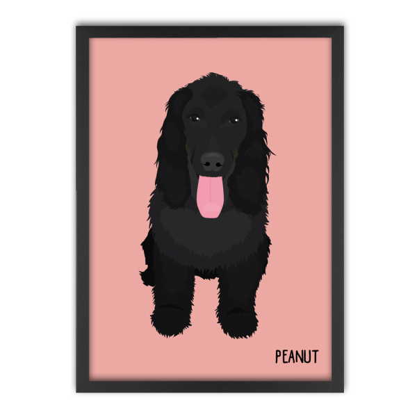 Animal portrait customised from a photo