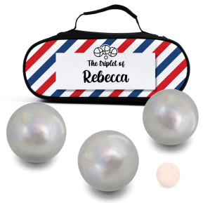 Bag for ptanque boules Barbershop