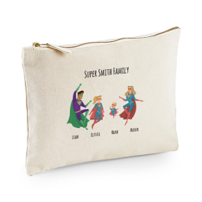 Custom multi-purpose superhero pouch Custom multi-purpose superhero pouch