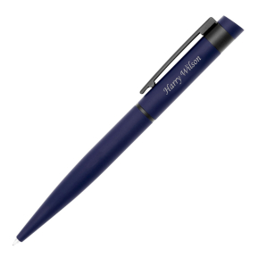 Engraved Hugo Boss Blue Loop ballpoint pen Engraved Hugo Boss Blue Loop ballpoint pen