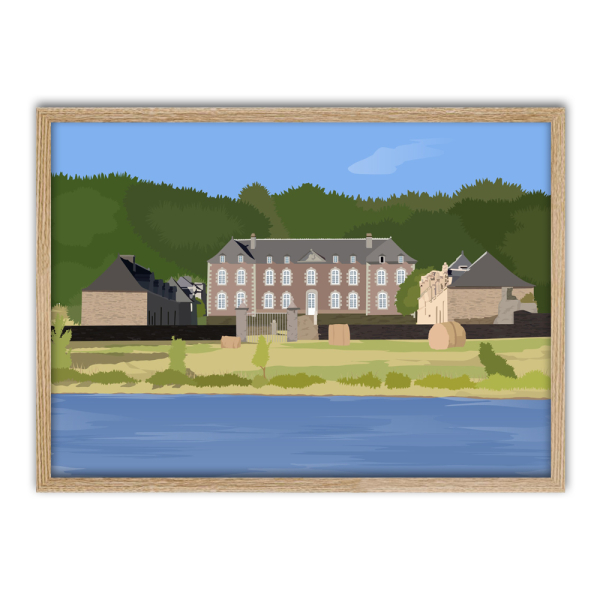 House portrait customised from a photo