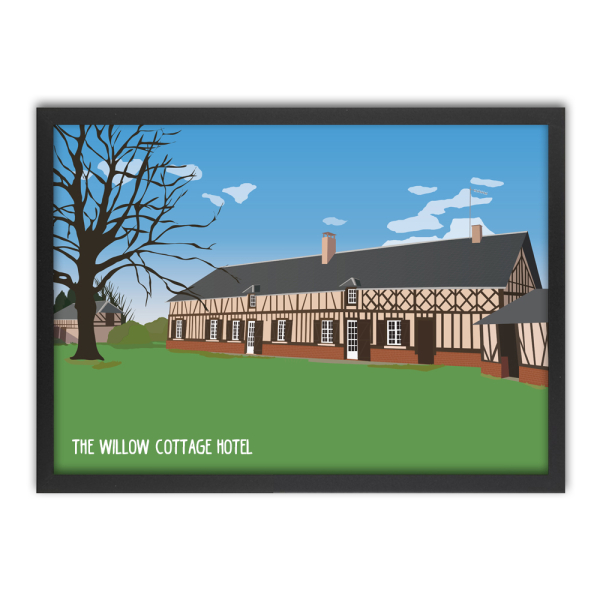 House portrait customised from a photo