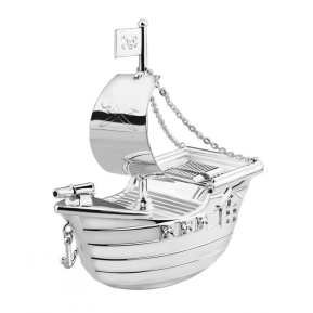 Metal piggy bank pirate ship Metal piggy bank pirate ship