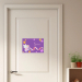 Personalised kids door sign with name - ballerina mouse