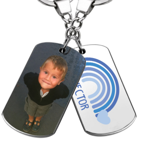 Personalised rainbow keychain Personalised rainbow keychain