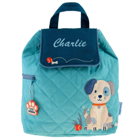 Personalised rucksack with a puppy Personalised rucksack with a puppy