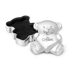 Personalised teddy bear tooth box Personalised teddy bear tooth box