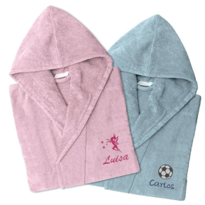Personalised baby and child bathrobe Personalised baby and child bathrobe