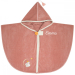 Personalised bath cape for children  Marsala Squirrel