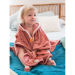 Personalised bath cape for children  Marsala Squirrel