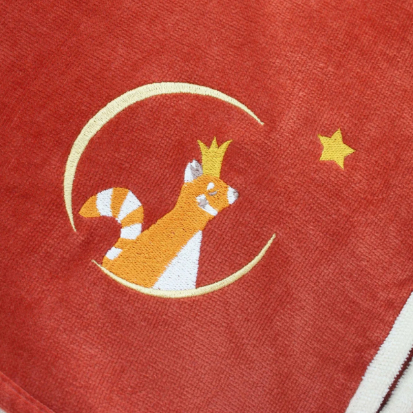 Personalised child bathrobe Red Panda