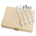Personalised children's cutlery with unicorn design