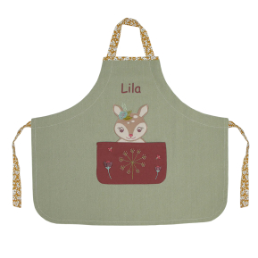 Personalised kids apron Lady Fawn Personalised kids apron Lady Fawn