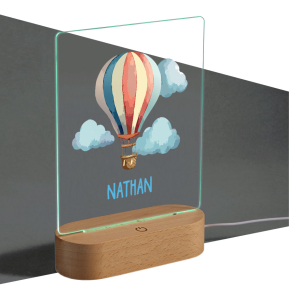 Personalised night light hot air balloon Personalised night light hot air balloon