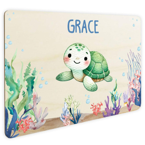Personalised ocean door sign Personalised ocean door sign