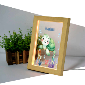 Personalised ocean LED frame Personalised ocean LED frame