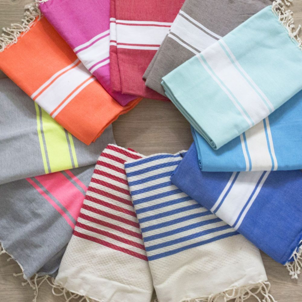 Personalised traditional beach fouta