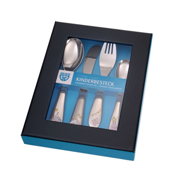 Princess cutlery personalised with a name