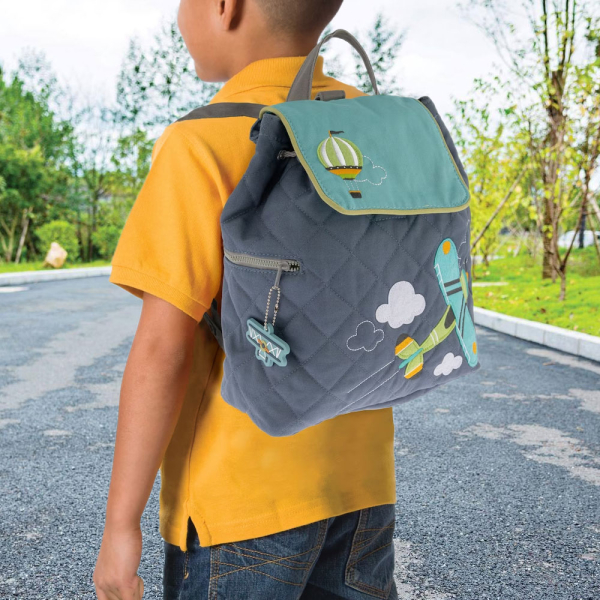 Customized aeroplane and balloon backpack