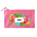 Small cotton pouch with Fidji print