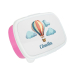 Snack box with hot air balloon print