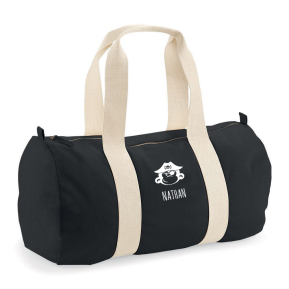 Sports bag printed with a first name and a design Sports bag printed with a first name and a design