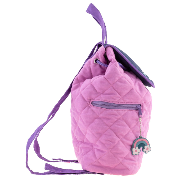 Personalised pink elephant backpack