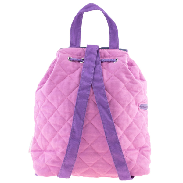 Personalised pink elephant backpack