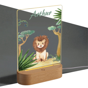 Personalised savannah night light