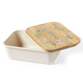 Personalised snack box with floral design