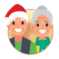 Cadeau Noël Grands-Parents