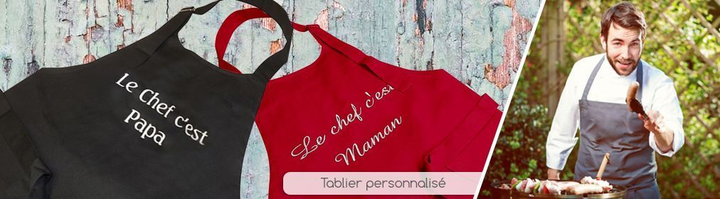 Tablier personnalis
