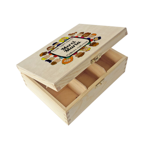 Coffret  th 6 compartiments Merci Matresse