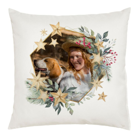 Coussin photo de Nol