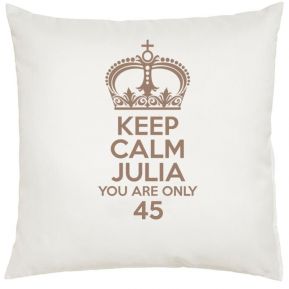 Coussin Keep Calm personnalis