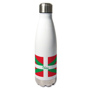 Gourde thermos personnalise basque