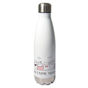 Gourde isotherme personnalise Joyeux compres