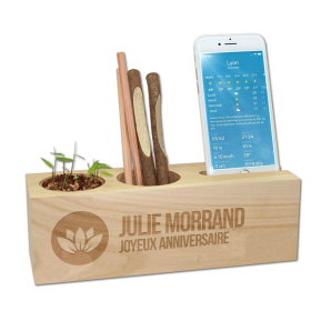 Organiseur de bureau cologique personnalis Pastille