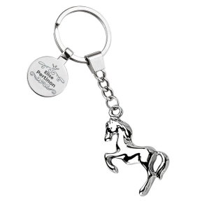 Porte-cls cheval personnalis