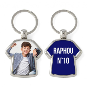 Porte-cls T-shirt personnalis photo