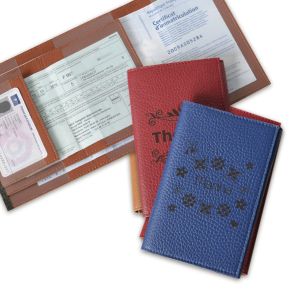 Porte Papiers de voiture personnalis Prnom