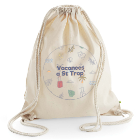 Sac de loisir Vacances  la mer personnalis