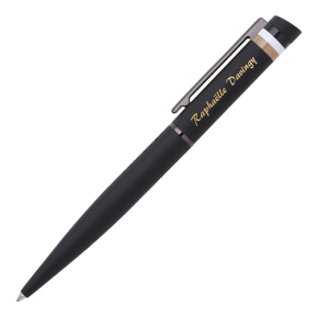 Stylo bille Hugo Boss Loop Iconic Noir grav