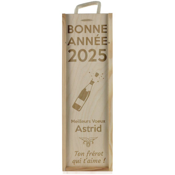 Caisse à champagne 2025