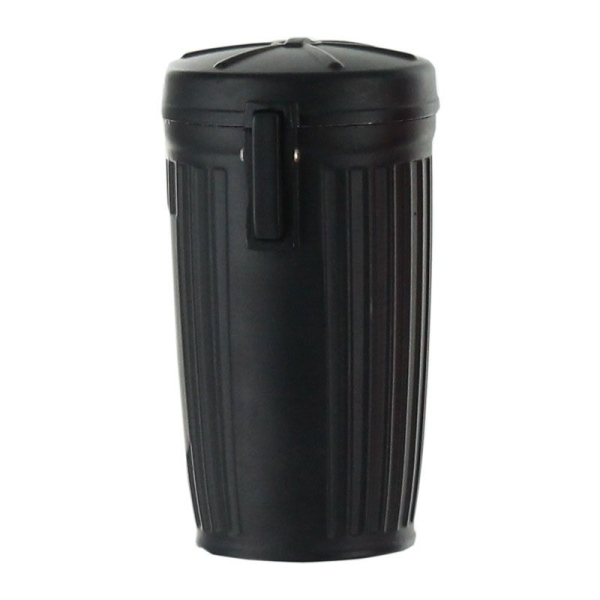 Cendrier de poche personnalisé poubelle noir