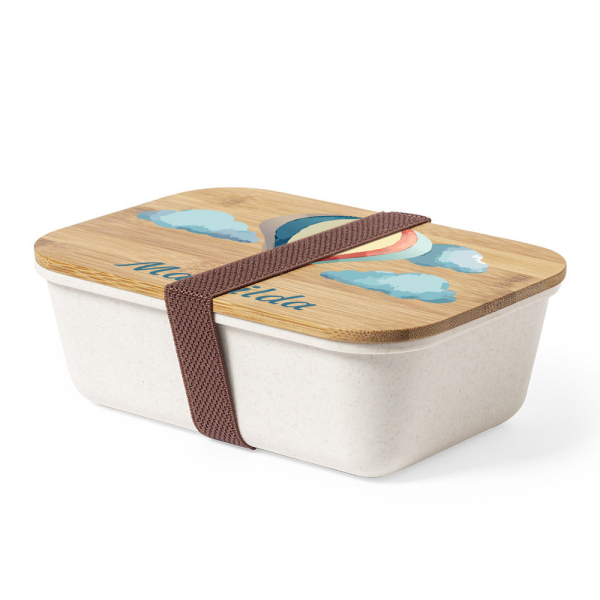 Boîte à goûter montgolfière